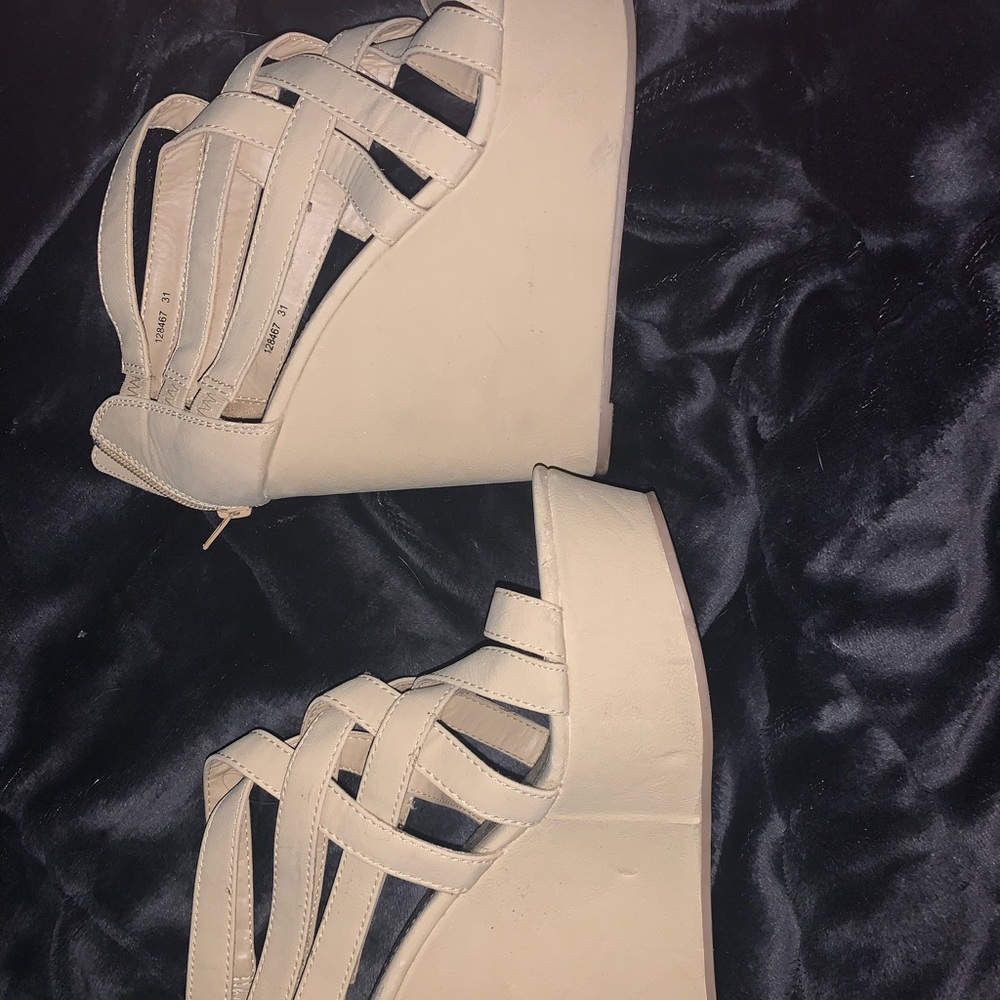 Platform wedges from Charlotte Russe